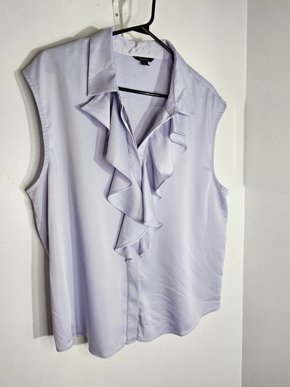 RW&CO MAUVE XL BLOUSE